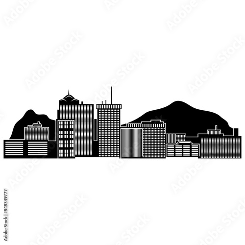 Wallpaper Mural USA - Tucson Skyline Torontodigital.ca