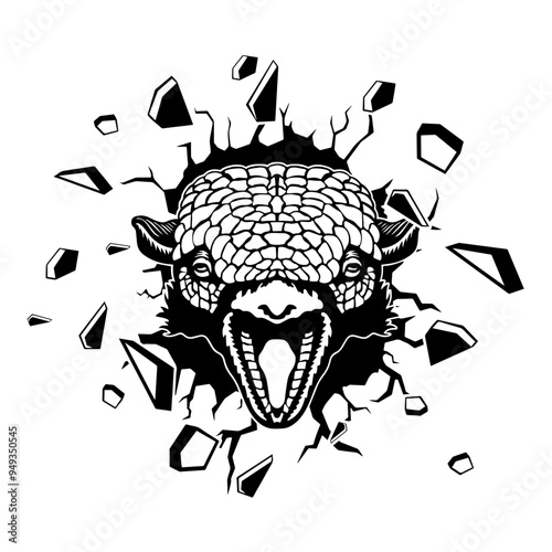 Wall Smashing  Armadillo