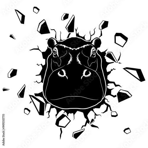 Wall Smashing  Hippo