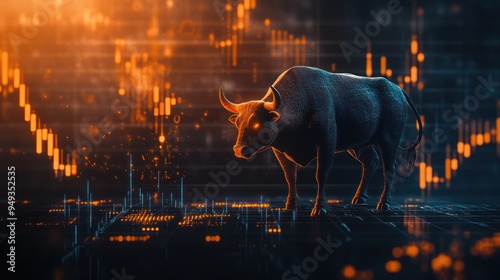 Bull Market Concept photo