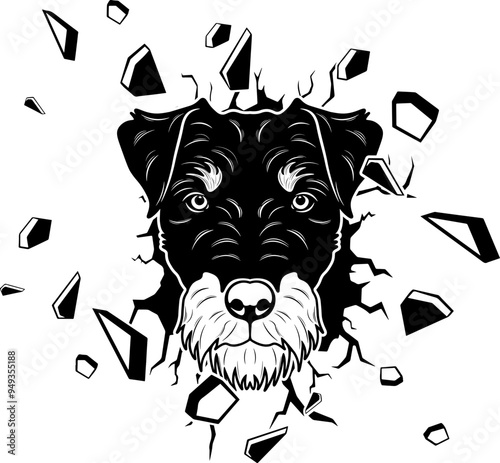 Wall Smashing Jagdterrier