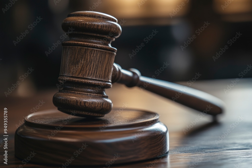 Law theme, gavel or mallet of the judge, lawyer enforcement officers, evidence-based cases taken into account in the court abount business, legislation with generative ai Law theme, gavel or mallet of the judge, lawyer enforcement officers, evidence-based cases taken into account in the court abount business, legislation with generative ai