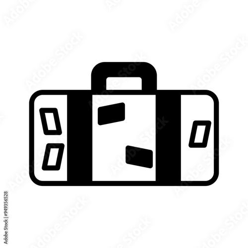 Travel Bag Solid Black