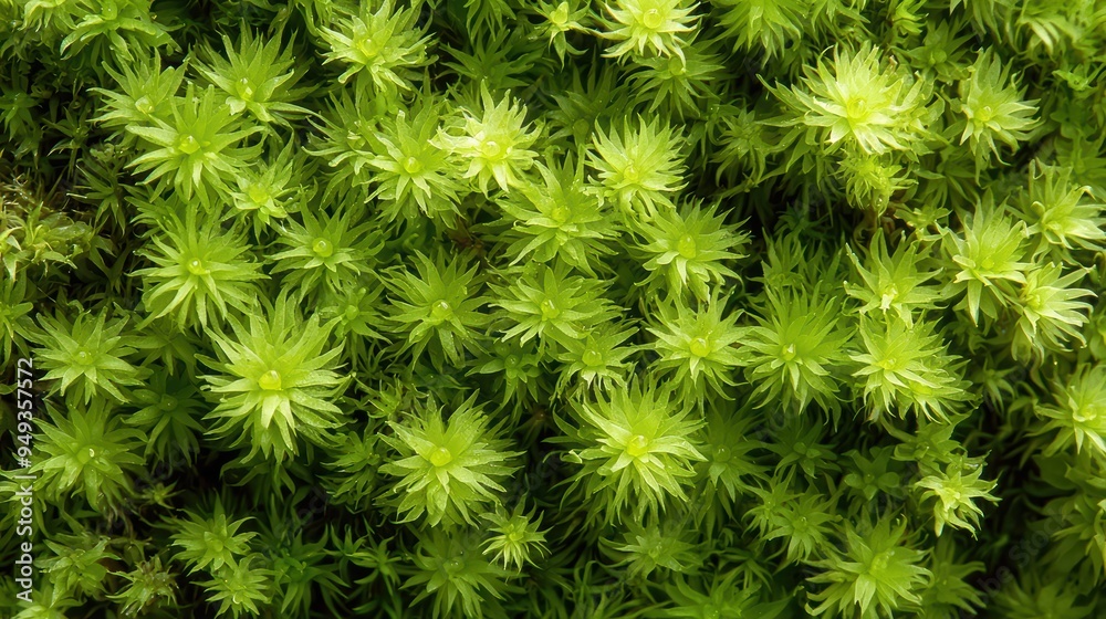 Green Moss Close-Up Wallpaper. A detailed close-up of green moss with fine textures. Green Moss Close-Up Wallpaper. A detailed close-up of green moss with fine textures.