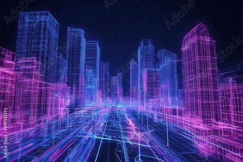 Digital twin technology, simulation of urban environments