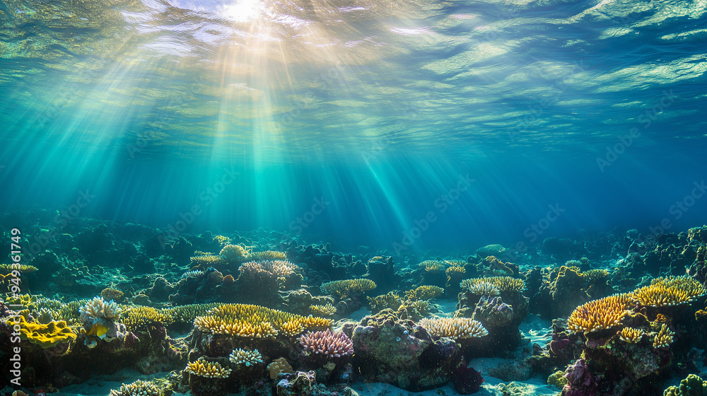 Fototapeta premium Underwater Coral Garden