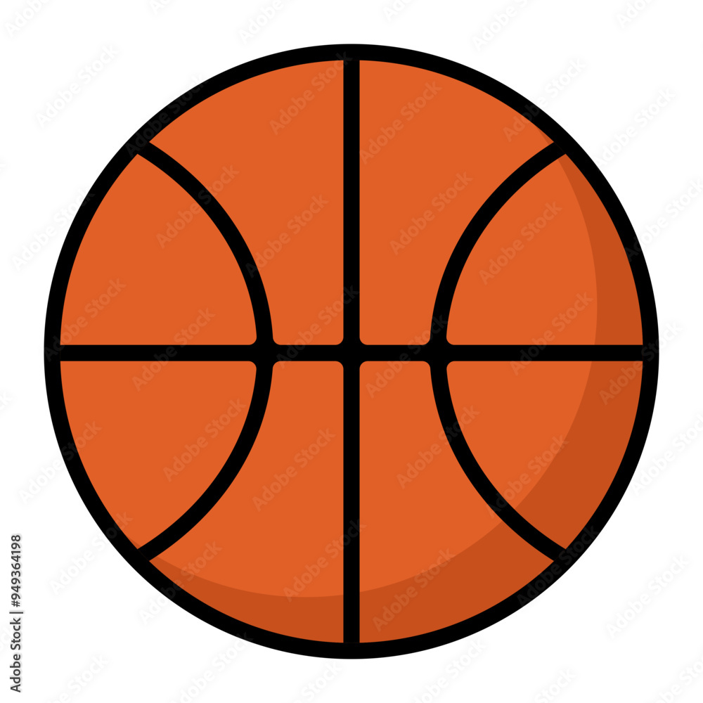 Basketball Illustration Basketball Illustration