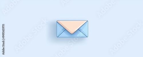 Newsletter signup form, email input on website, flat design illustration