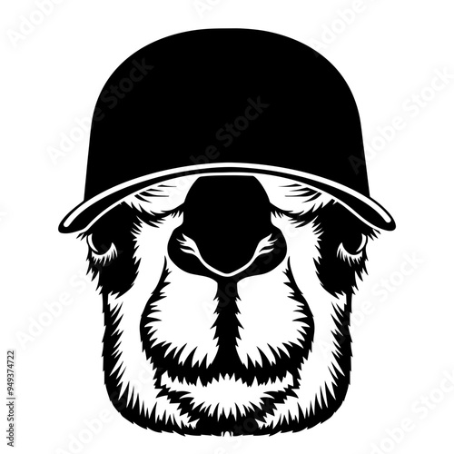 Camel In Baseball Cap