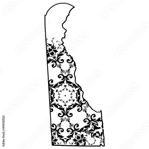 Delaware Vintage Pattern