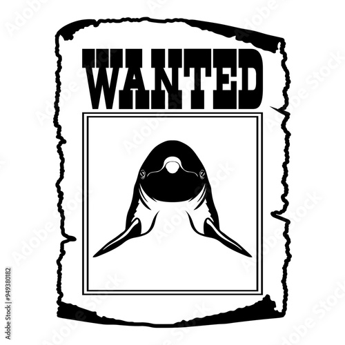 Dolphin Wanted Poster