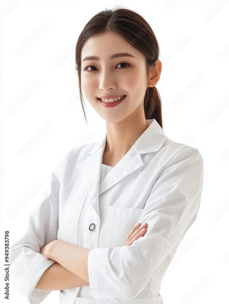 Free photo white background medical assistant nurse Free photo white background medical assistant nurse