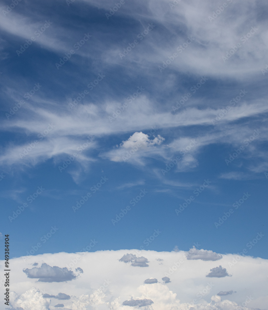 Fototapeta premium blue sky with clouds