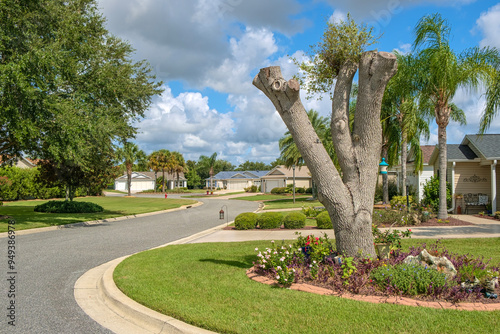 The Villages residential community Florida state. photo