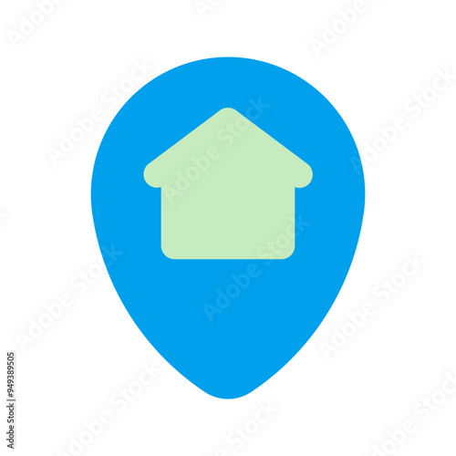 address duo tone icon
