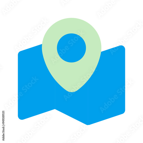 address duo tone icon