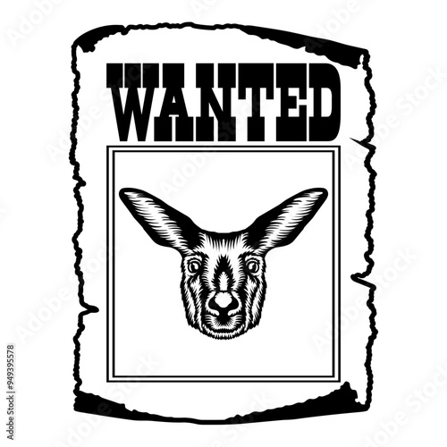 Kangaroo Wanted Poster