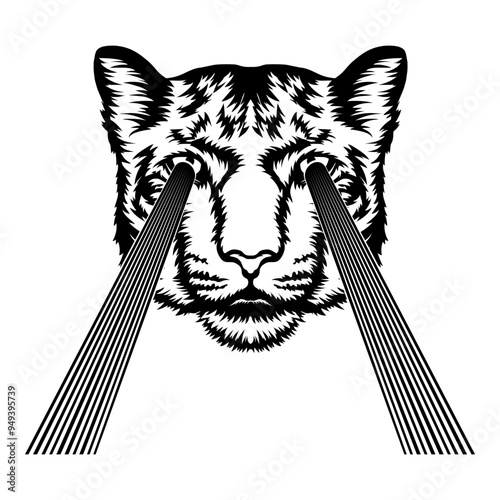 Leopard Lazer Beam Eyes