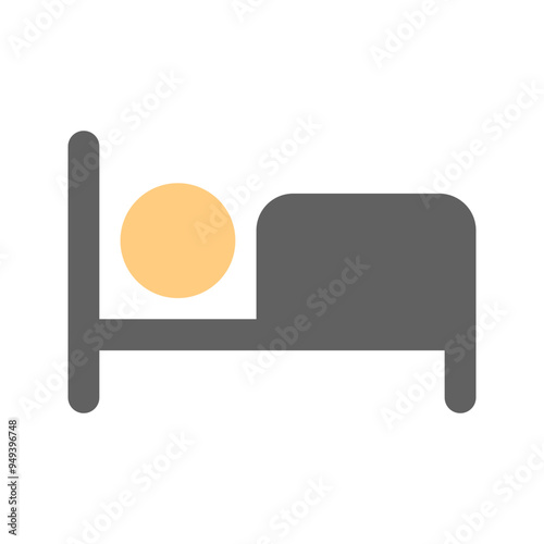accommodation flat icon