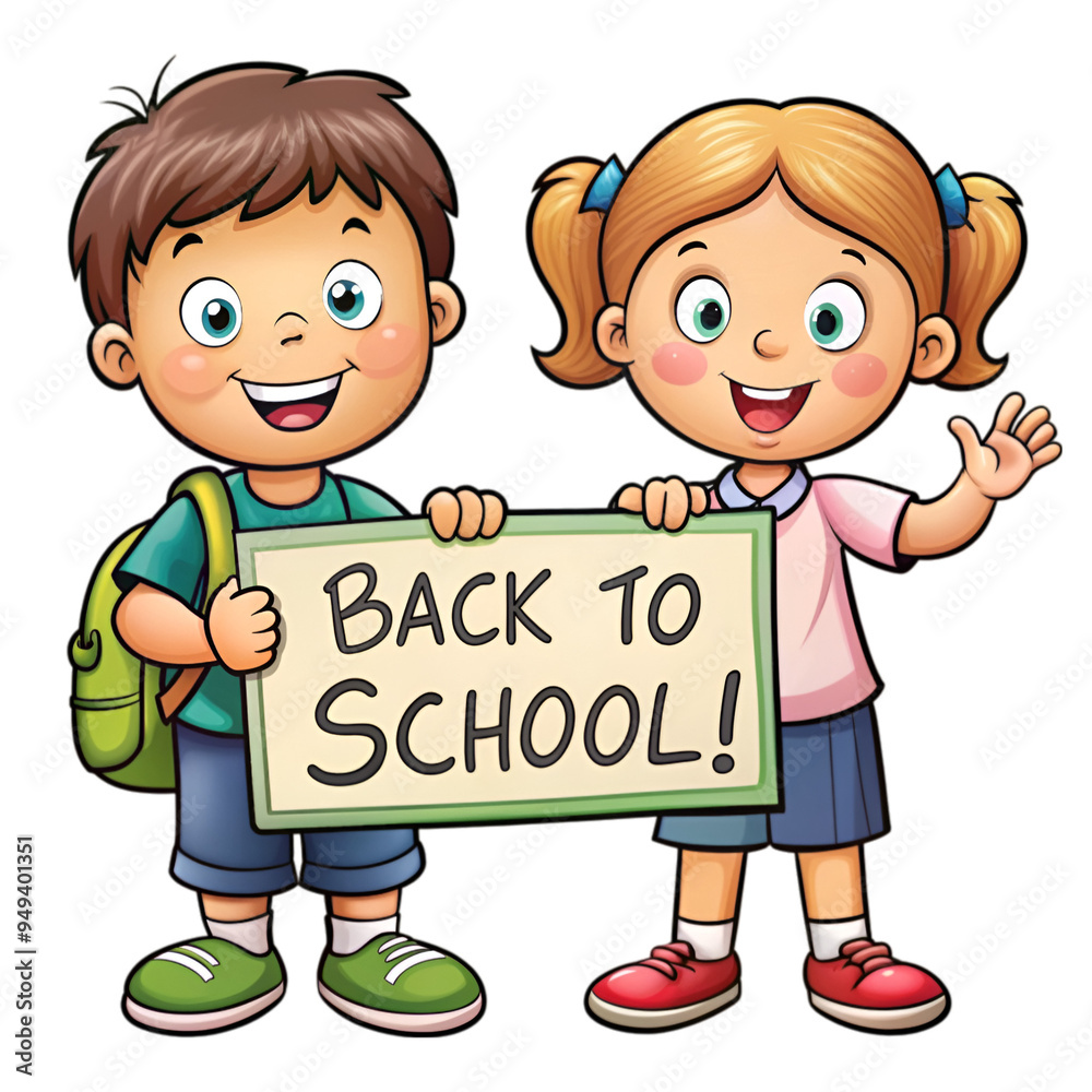 Back to School PNG Illustration