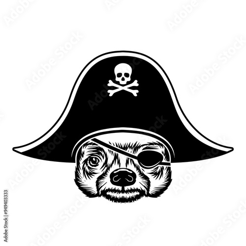 Pirate Honey Badger