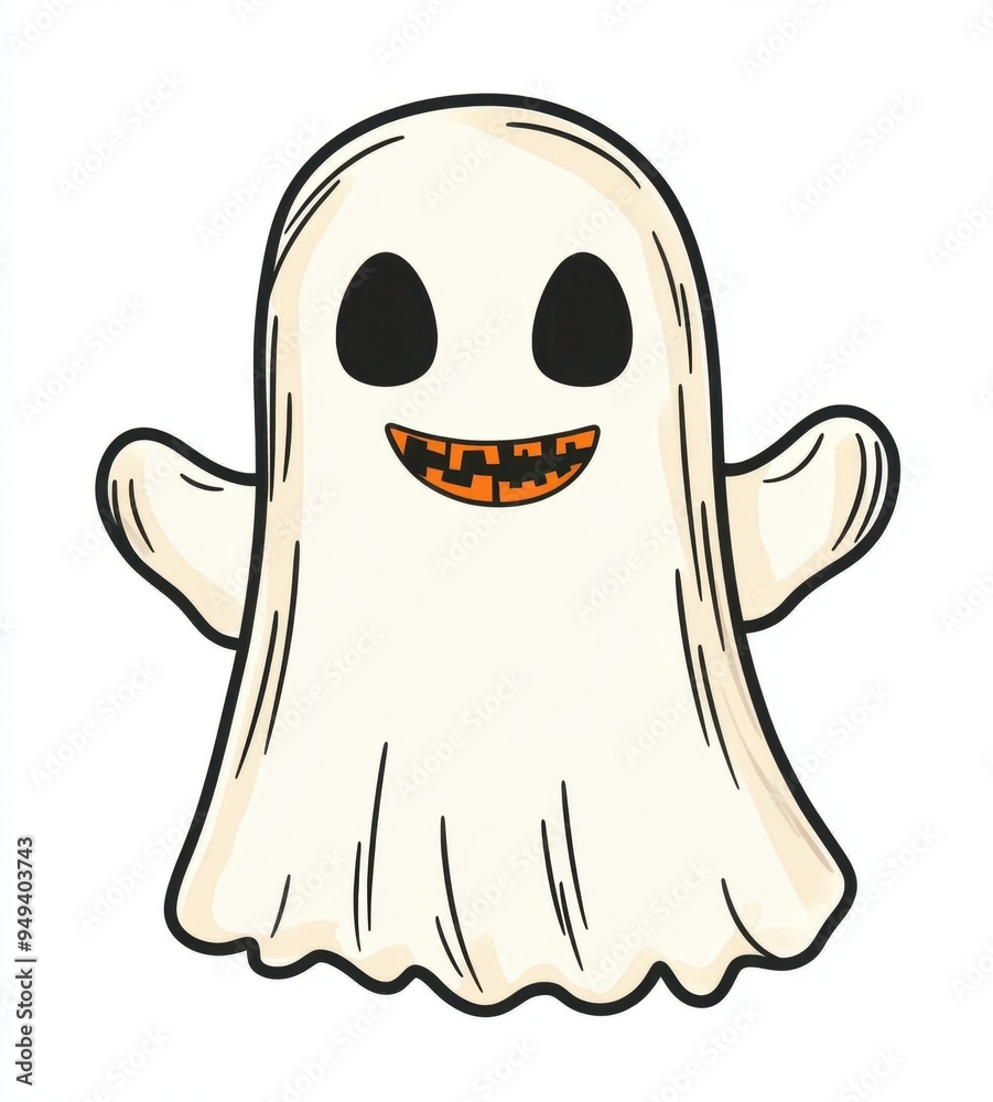 Halloween characters white background Halloween characters white background