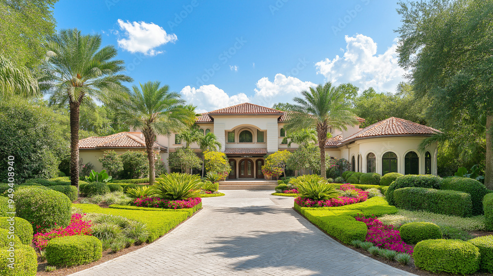 Naklejka premium Luxury Mansion