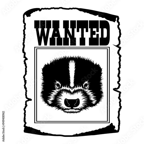Skunk Wanted Poster