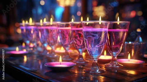 Celebration concept - abstract wallpaper about party, rave and fun in 8K  