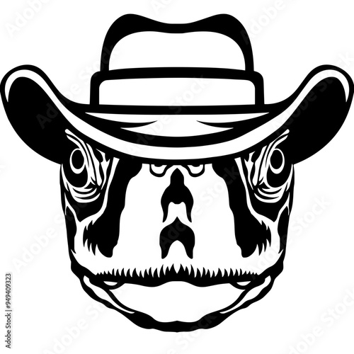 Turtle In Cowboy Hat