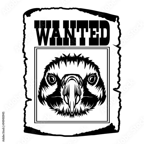 Vulture Wanted Poster