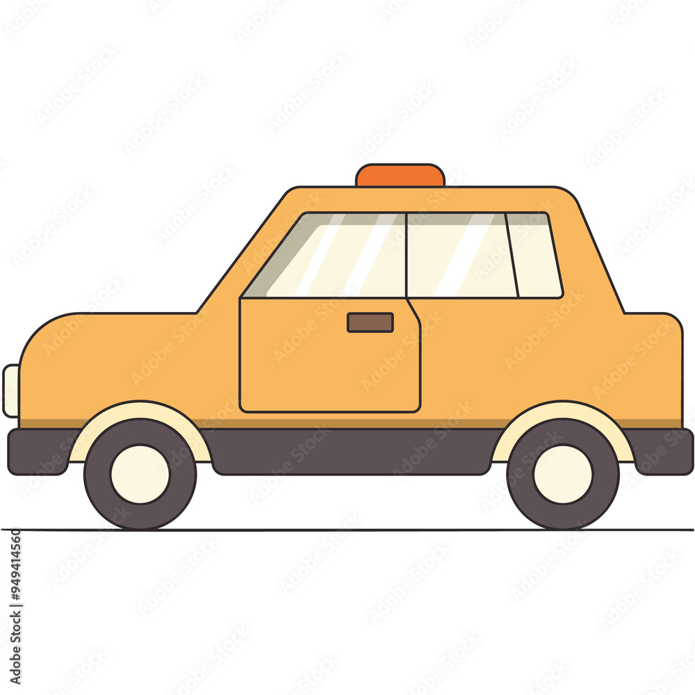 Taxi Cab Sticker Taxi Cab Sticker