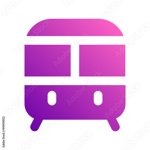 train gradient icon