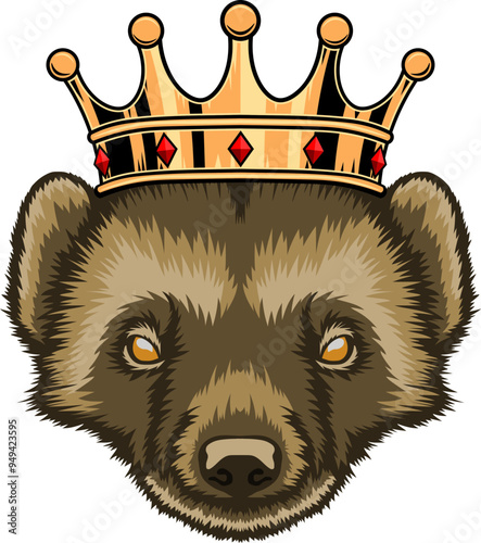 Wolverine Face Crown