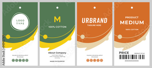 Organic web design cool smart hang tag price tag to apparel for all industry label garments packaging.