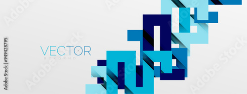 Color bend lines with shadow texture effect. Vector Illustration For Wallpaper, Banner, Background, Card, Book Illustration, landing page