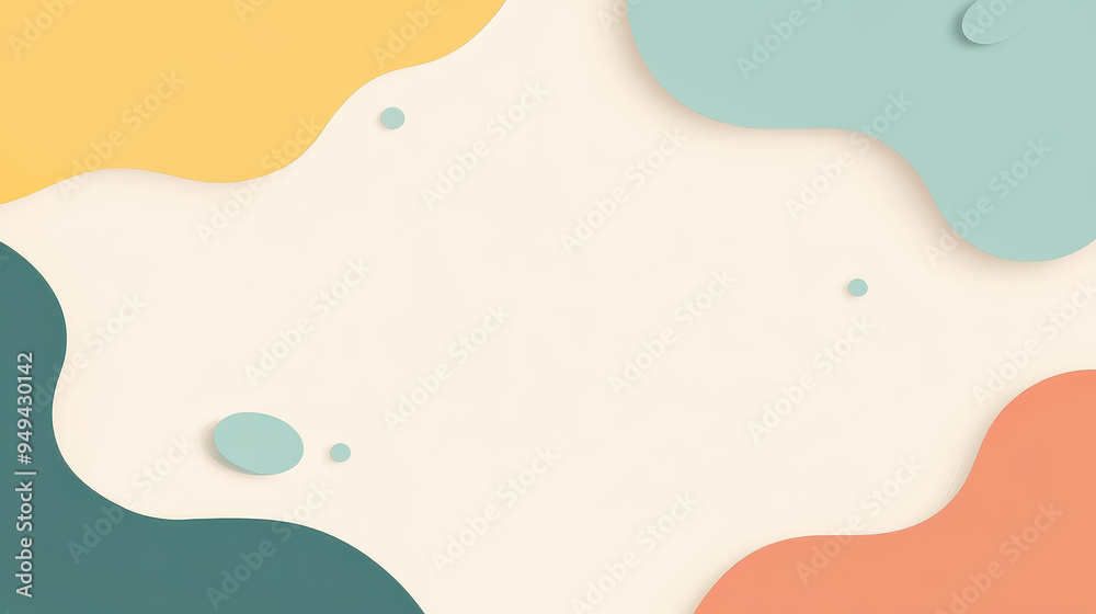 Explore vibrant abstract shapes in pastel hues for a creative minimalist design that captures attention. Perfect for postcards Explore vibrant abstract shapes in pastel hues for a creative minimalist design that captures attention. Perfect for postcards