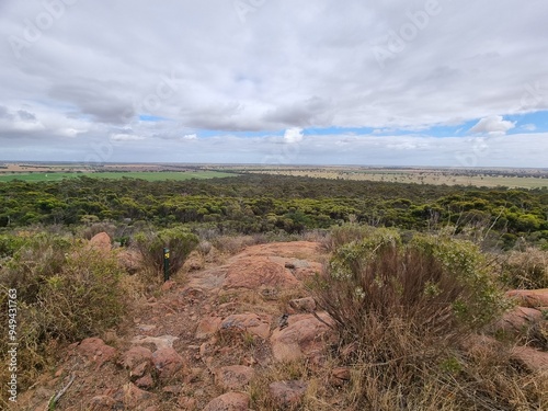 Mount Korong in Glenalbyn, Victoria, Australia photo