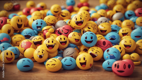 smiley faces emojy