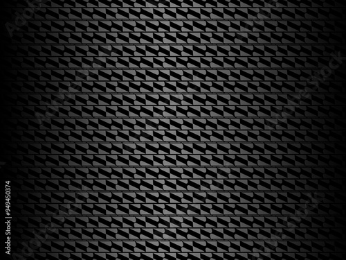 Black metal texture steel background. Perforated metal sheet.