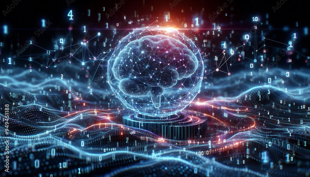 Cyber big data flow blockchain data network line Cyber big data flow blockchain data network line