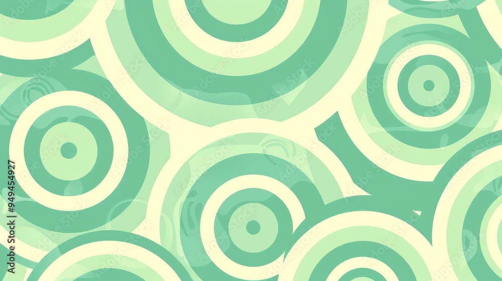 This stylish geometric pattern showcases concentric polygons in a soothing mint green hue, perfect for modern design and trendy backgrounds This stylish geometric pattern showcases concentric polygons in a soothing mint green hue, perfect for modern design and trendy backgrounds