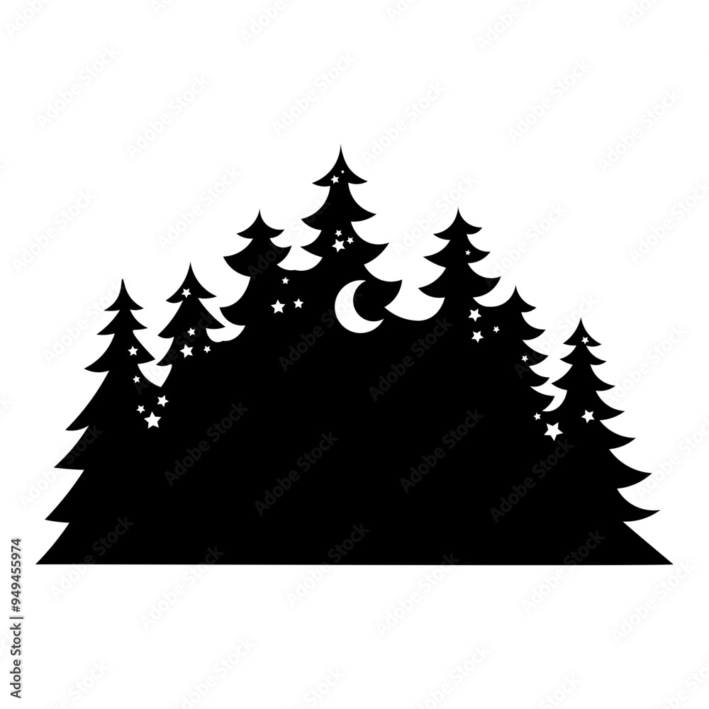 Fototapeta premium Forest Stars