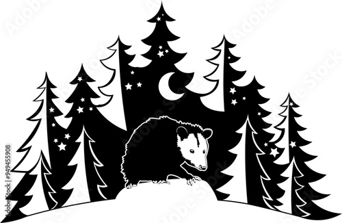 Forest Opossum