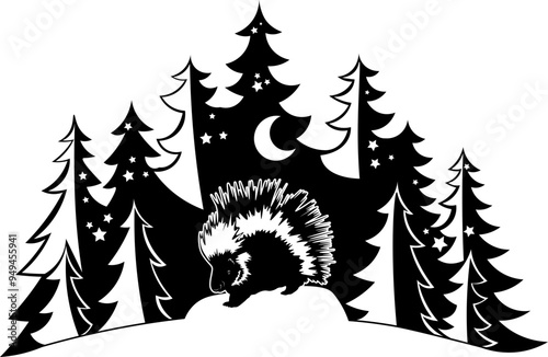 Forest Porcupine