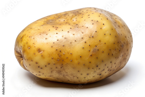 Isolated Potato. A Potato Isolated on White Background