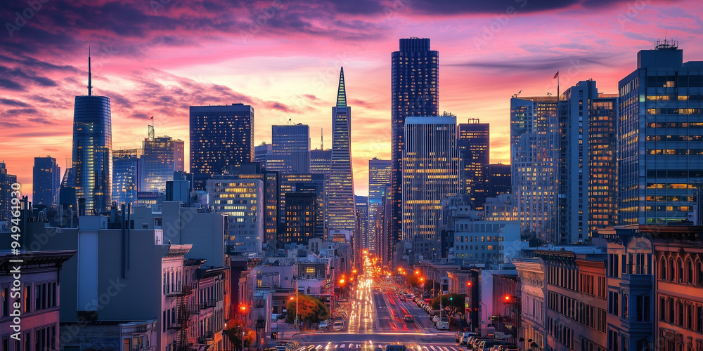 Fototapeta premium Beautiful San Francisco 
