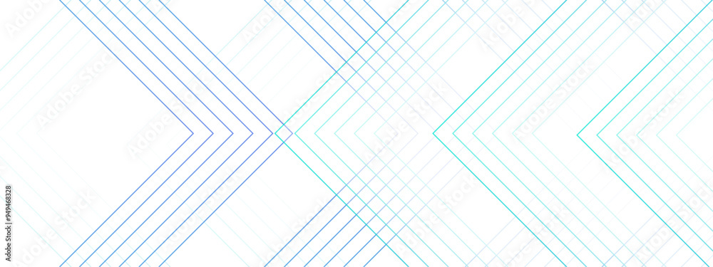 Abstract Blue Stripes background design with layers of Geometric shapes. Trendy geometric neomorphism. Universal minimal 3d sale modern backdrop used for business ,wallpaper ,template.