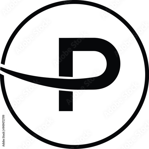 P logo design