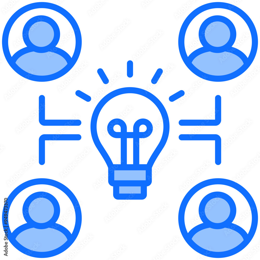 Brainstorming Icon Brainstorming Icon